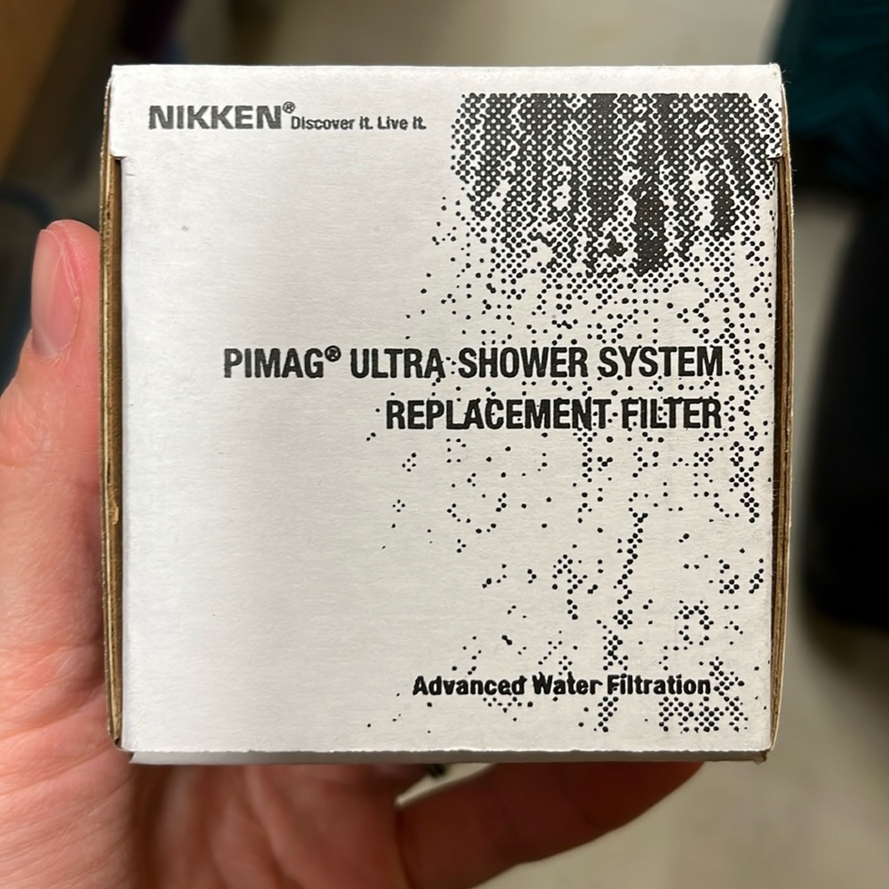 Nikken PiMag Ultra Shower System Replacement filter. NWT. Never opened.